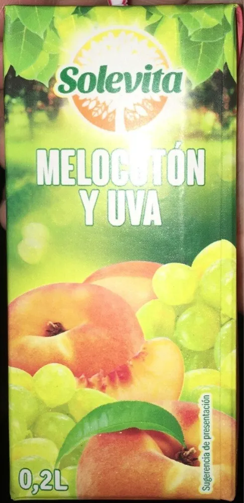 Melocotón y Uva