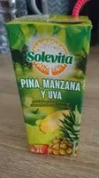 Zumo manzana, piña y uva