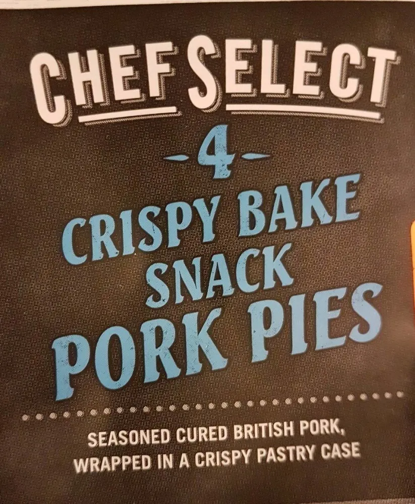 Crispy Bake Snack Pork Pies