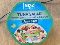 Tuna salad with rice