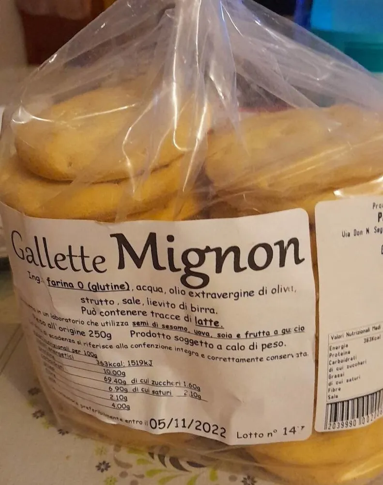 Gallette mignon