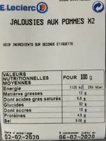 Jalousies aux pommes