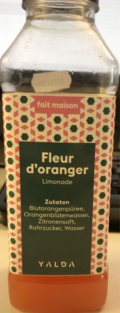 Fleur d’oranger Limonade