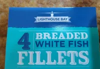 Breaded white fish