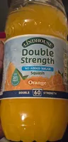 Double Strength Squash Orange (No added sugar)