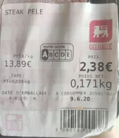 Steak pelé