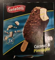 Glace noix de coco ananas