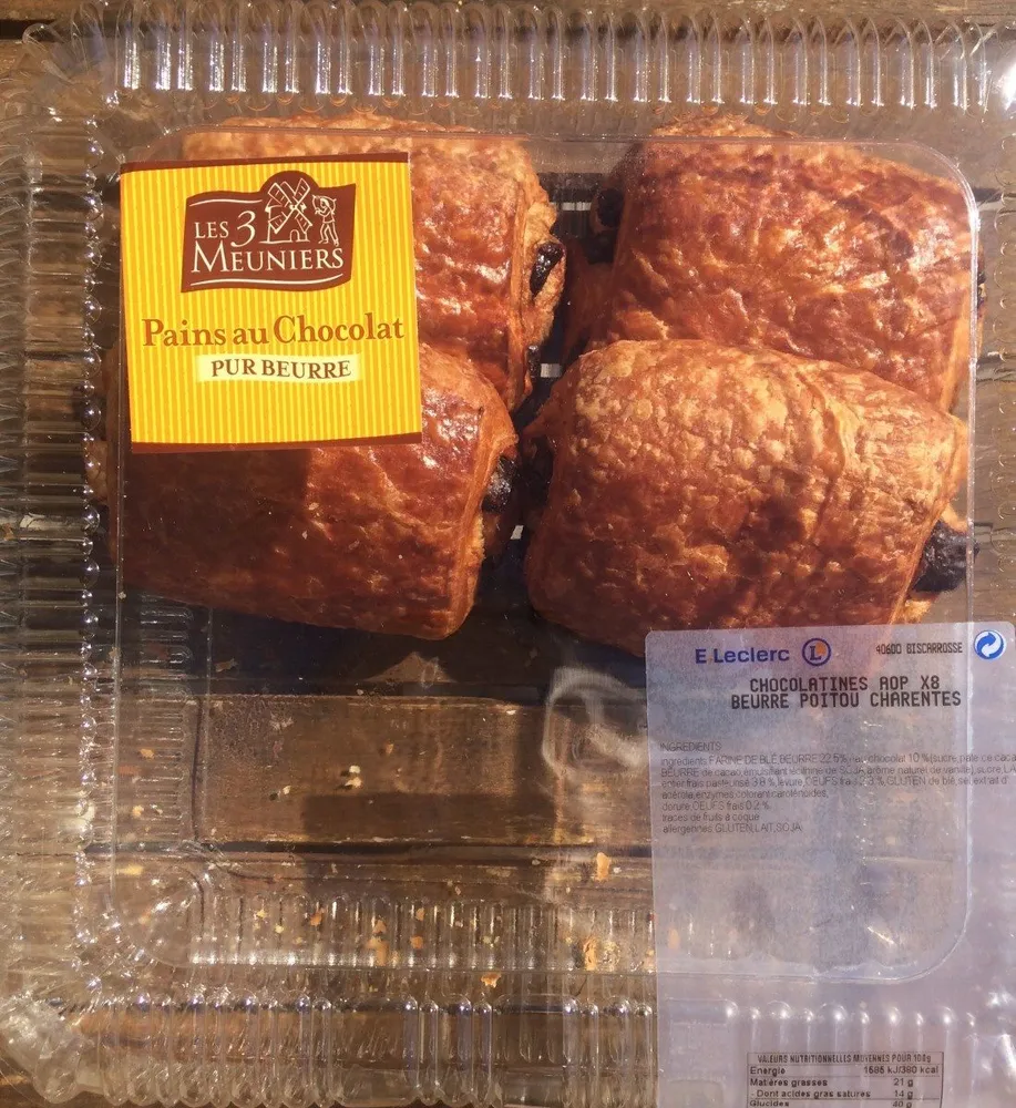 Pain au chocolat E.lecrec