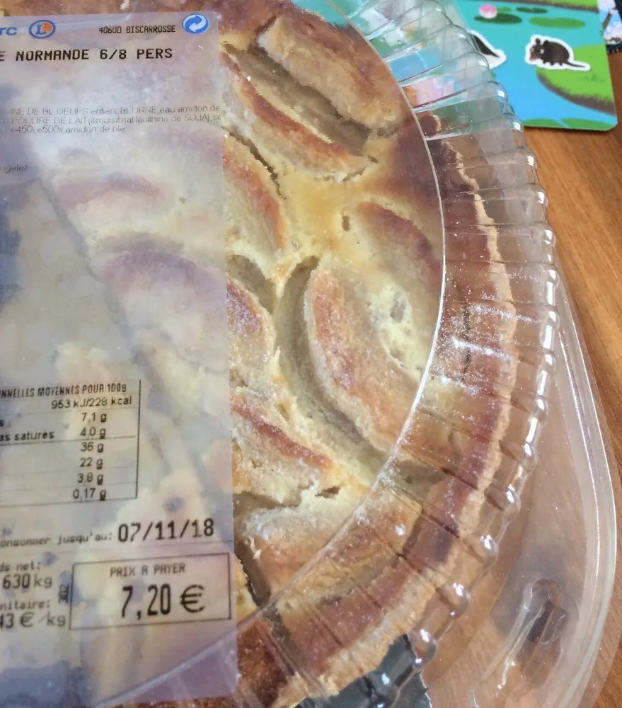 Tarte normande