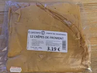 Crêpes de froment