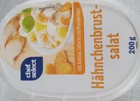 Hähnchenbrustsalat, Mit Früchten