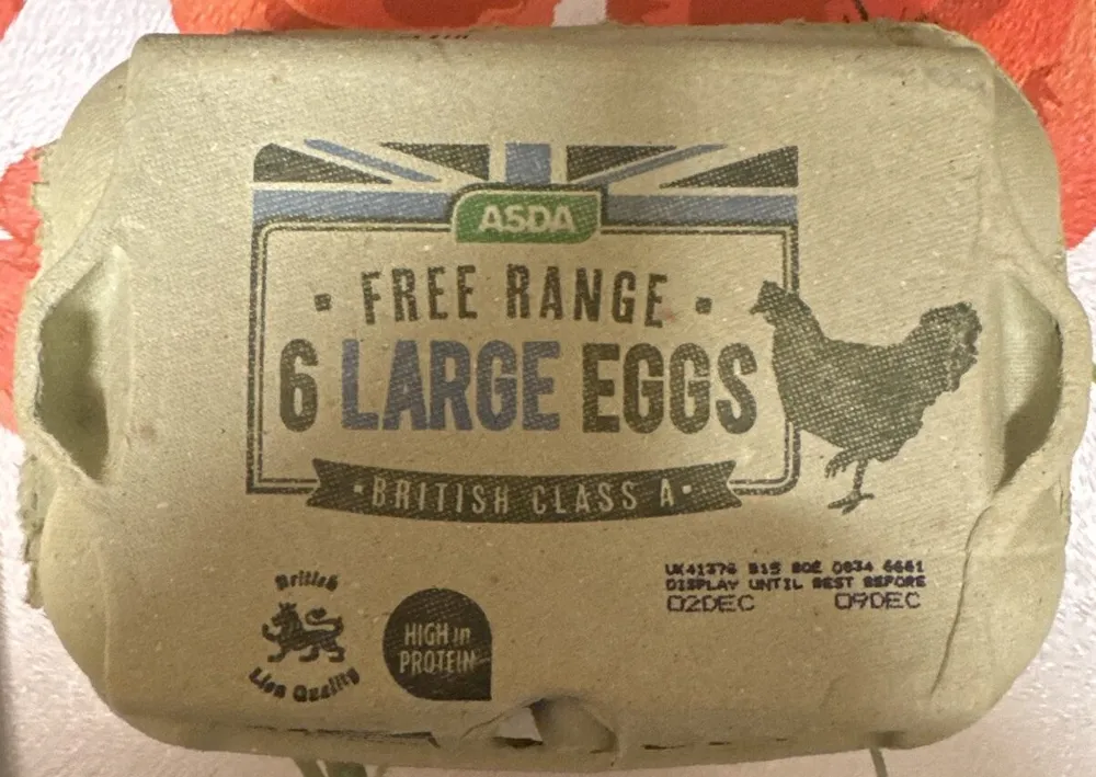 Free Range Large Eggs