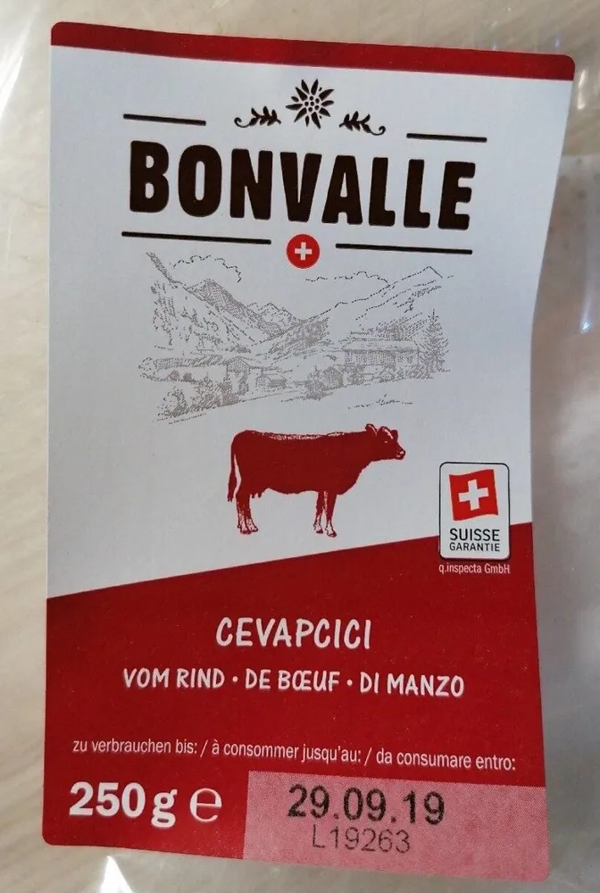 Bonvalle Cevapcici boeuf