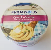 Quark-Creme mit Feta & Aubergine