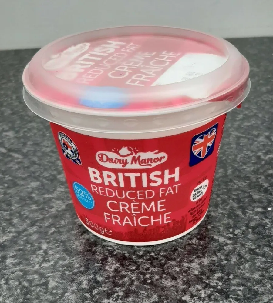 British reduced creme fraiche