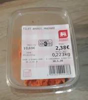 Filet américain préparé