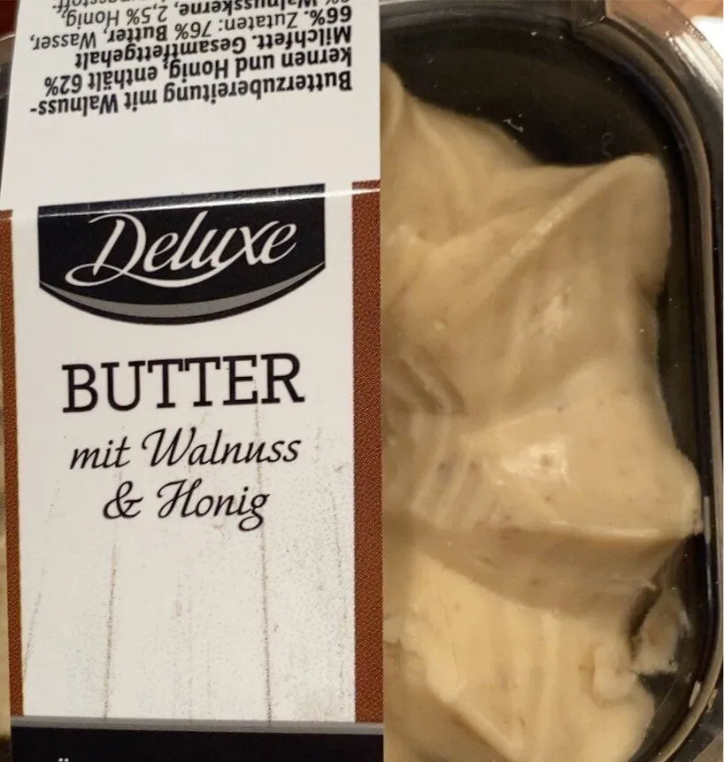 Butter mit Wallnuss & Honig
