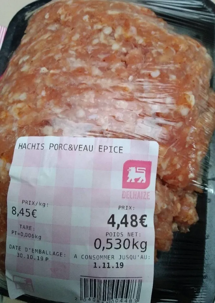 Hachis porc & veau épicé