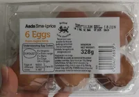 Asda Smartprice 6 eggs