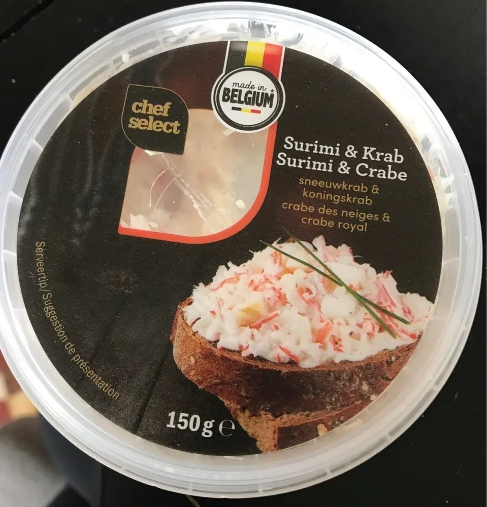 Surimi et crabe