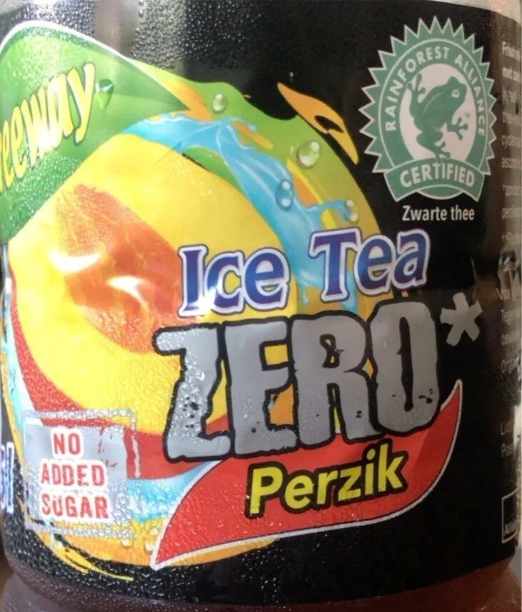 Ice tea negro Melocoton
