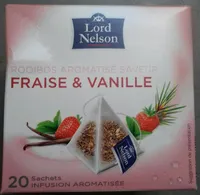Rooibos aromatisé  saveur fraise vanille