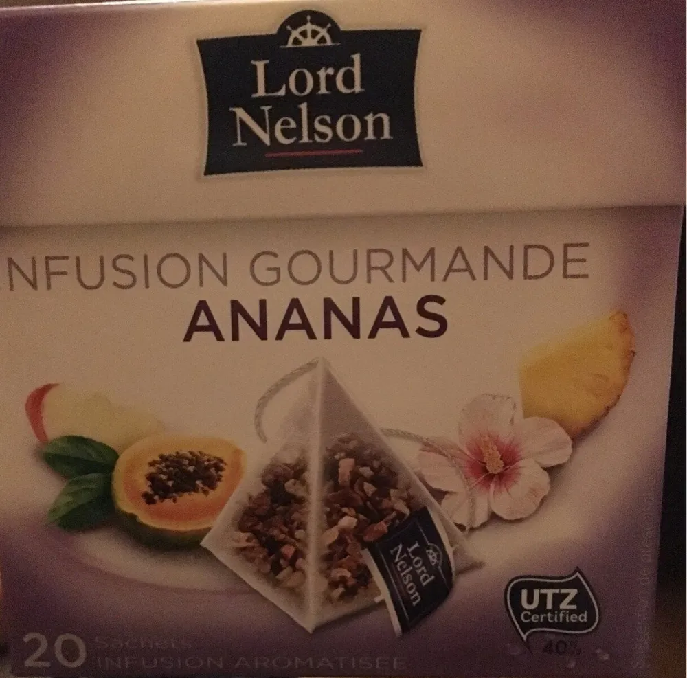 Infusion gourmande ananas