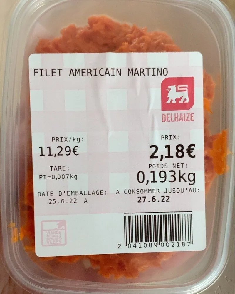 Filet americain