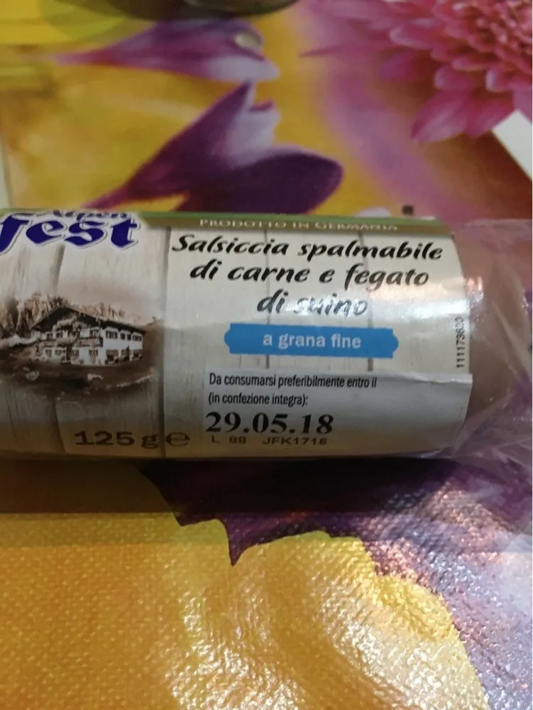 Saucisse de foie