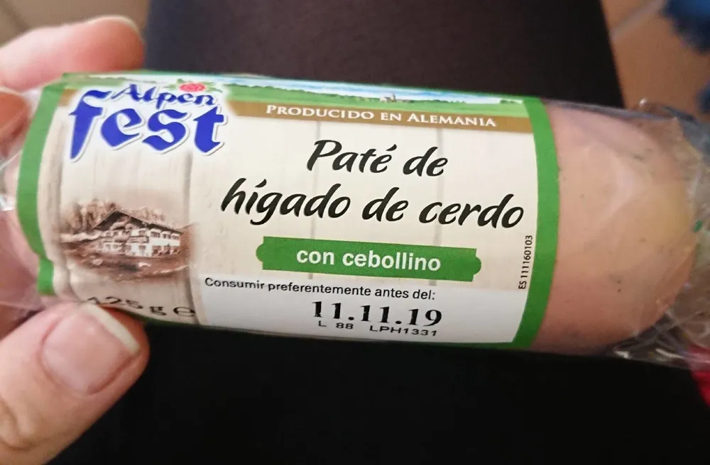 Paté de higado de cerdo