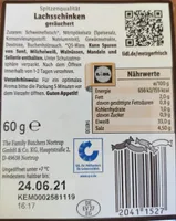 Lachsschinken geräuchert