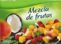 Mezcla de frutas congeladas