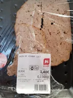 Pain de viande cuit