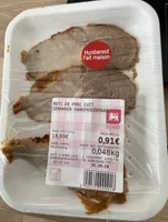 Rôti de porc cuit