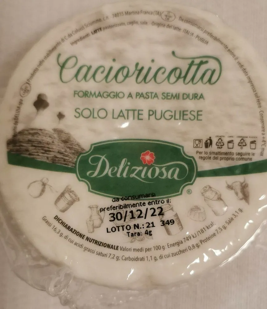 Cacioricotta deliziosa