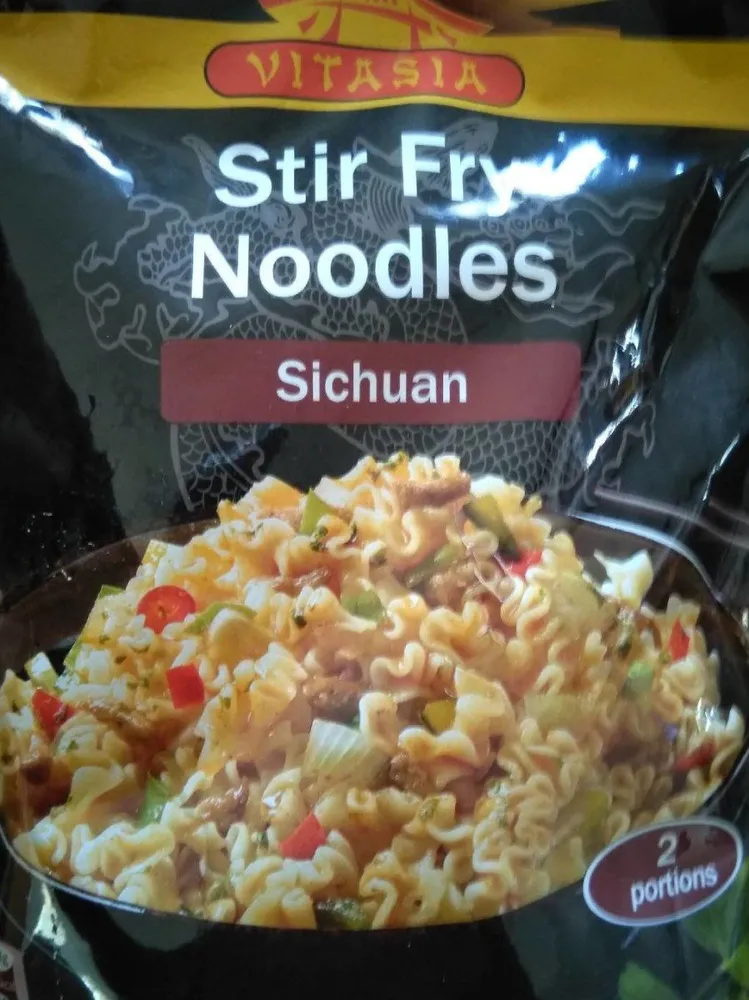 Gebratene Nudeln, Szechuan