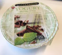 Yogurt british style peppermint et chocolate