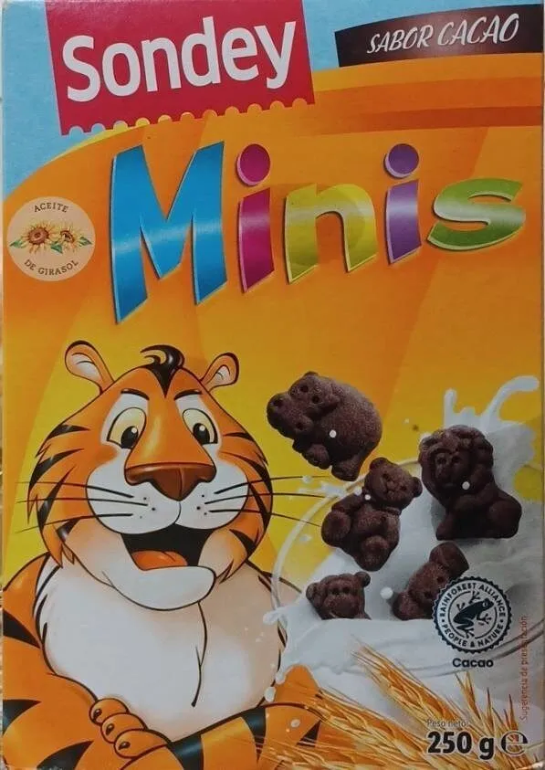 Minis Sondey sabor cacao
