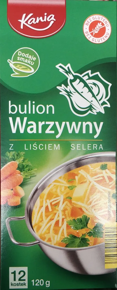 bulion warzywny z liściem selera