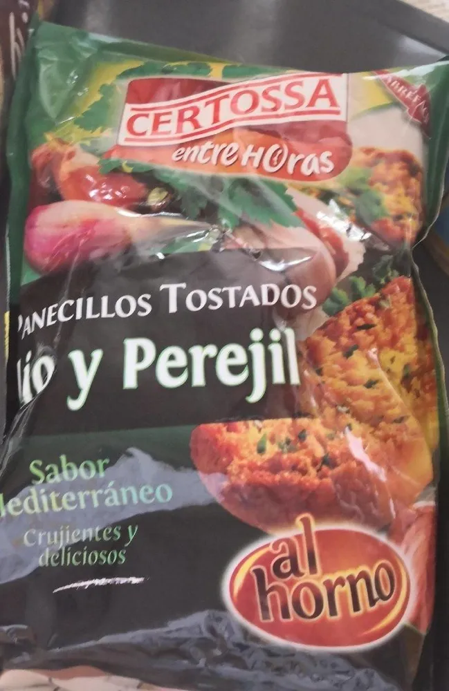 Panecillos Tostados Ajo y Perejil
