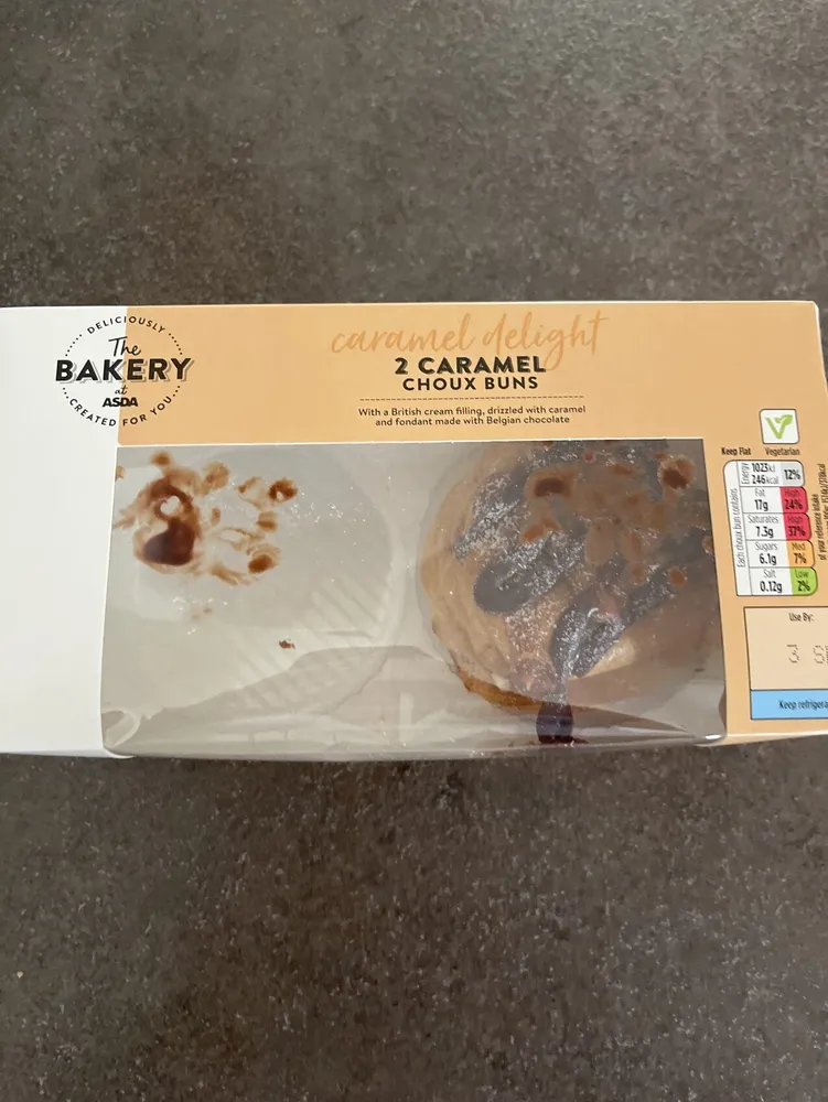 Caramel Choux Buns