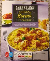 Chicken Korma with Pilau Rice
