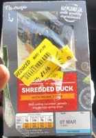 Shredded duck