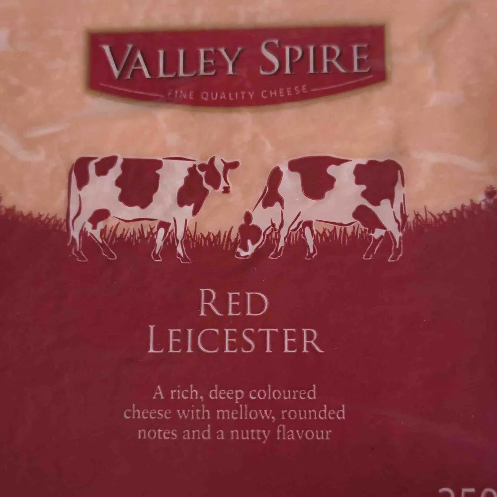 Red Leicester cheese