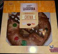 Roscon de reyes crema