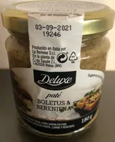 Paté Boletus & Berenjena