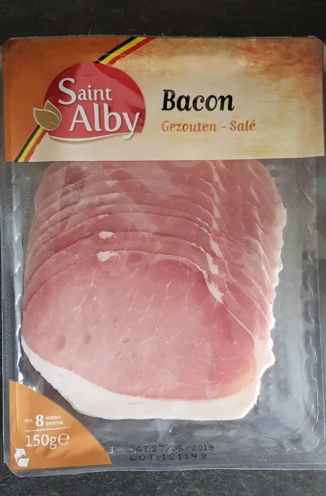Bacon salé