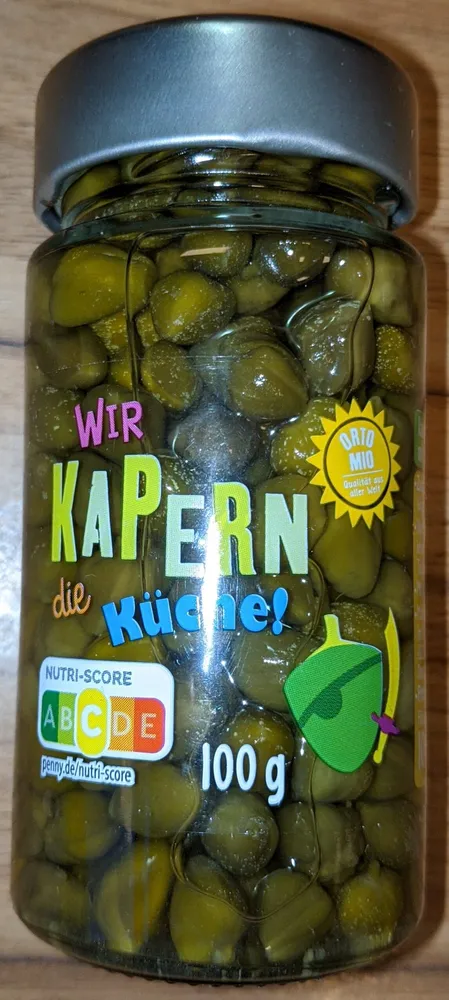 Kapern Surfines, in Aufguss mit Weissweinessig