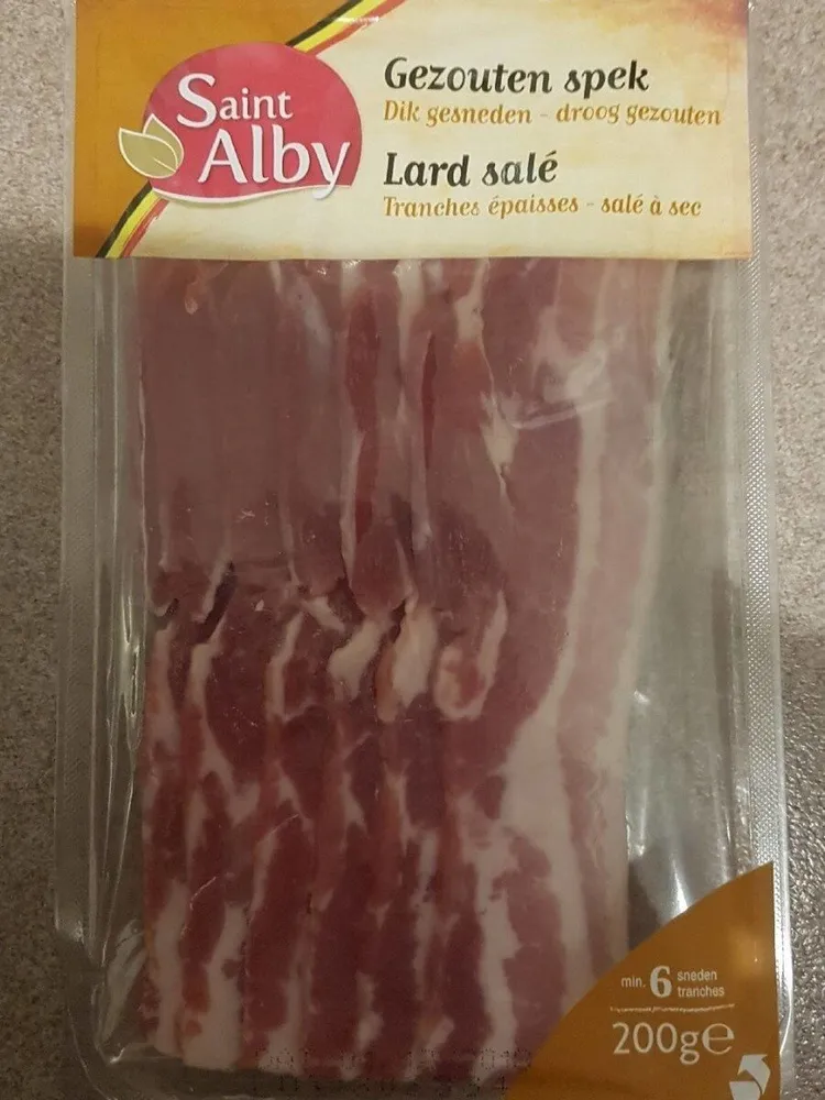 Lard salé