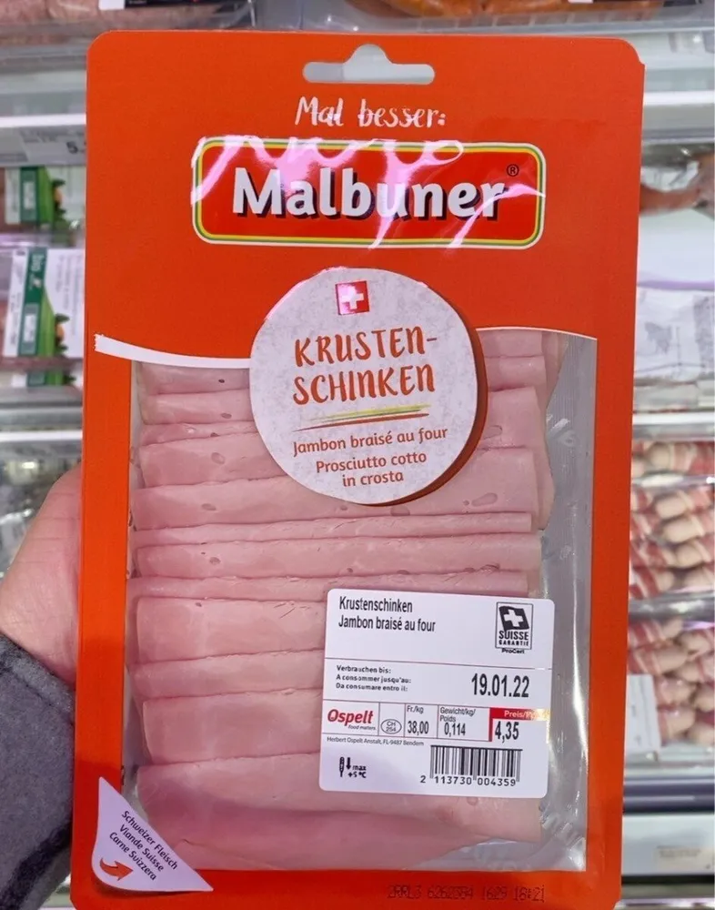 Jambon braisé au four
